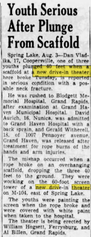 M-104 Drive-In Theatre - Aug 1955 Article (newer photo)